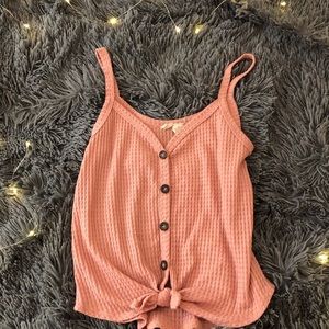 Light pink tank from Tillys